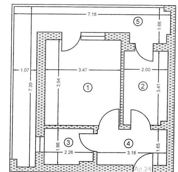 Popesti-Leordeni, centru, gars. dec. mob./ utilat complet, parcare,